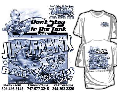 Jim Frank Bail Bondsman Logo for Maryland, Pennsylvania, West Virginia